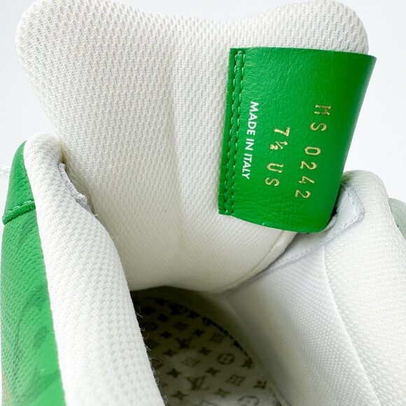 Louis Vuitton Air Force 1 Nike  By Virgil Abloh White Green - Picture 7 of 7